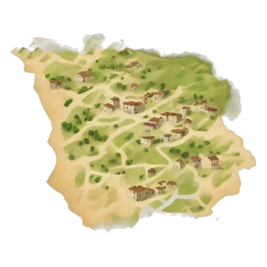 extremadura map  sticker