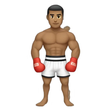 Kickboxer sticker
