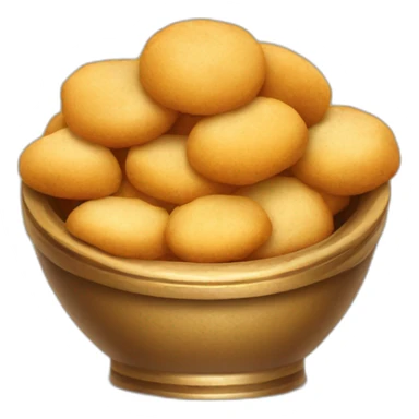 gol gappa indian dish sticker