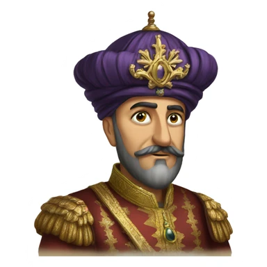 ottoman sultan sticker
