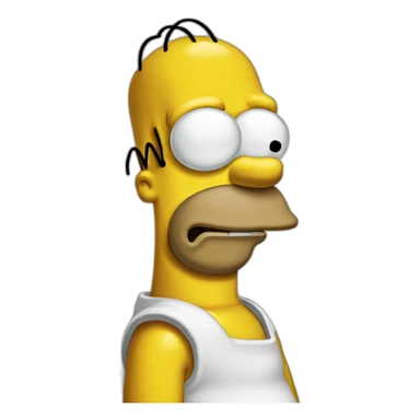 homer-Simpsons-face sticker