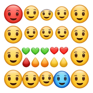 Mixe des emojis 😊6️⃣7️⃣ et utilise bien les chiffre  sticker