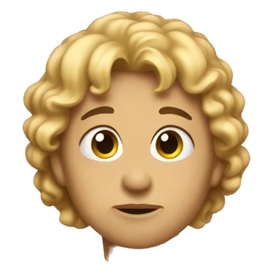 A very small kiss sticker