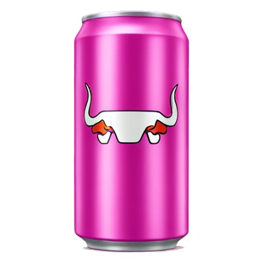 pink redbull can sticker