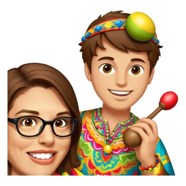 Maraca Player sticker