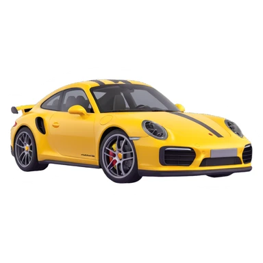 Porsche 911 Turbo S sticker