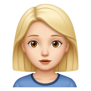 girl speaking german sticker