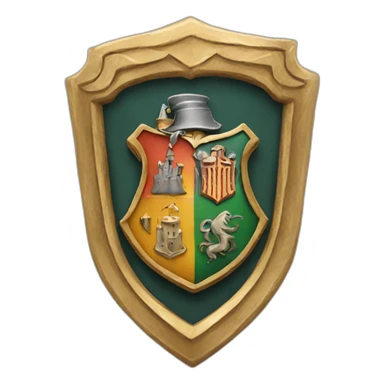hogwarts badge sticker