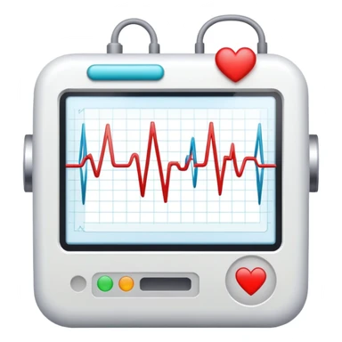 electrocardiogram sticker
