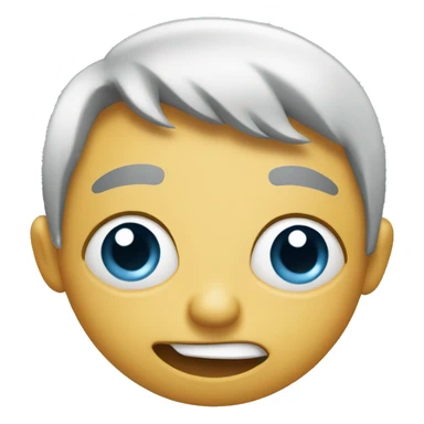 Rolling eyes and smirk sticker