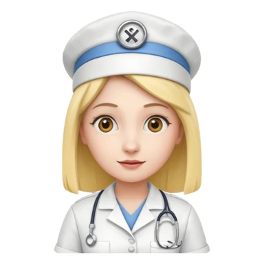 minion woman nurse sticker