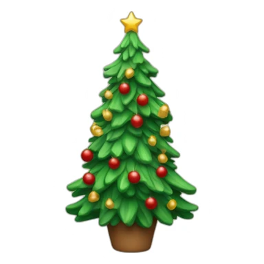 Sapin de noël qui danse sticker