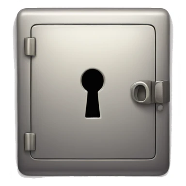 door lock with numbers sticker