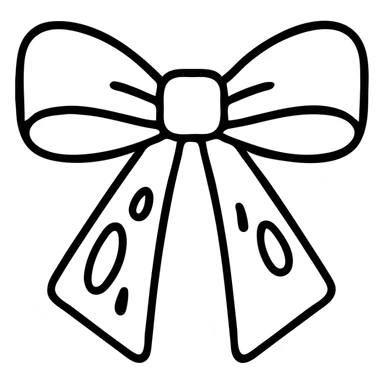 pink ribbon bow with blood stains sticker