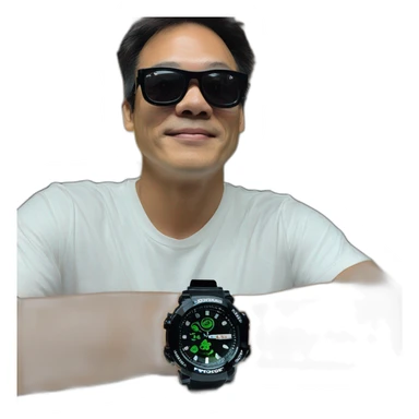 g-shock frogman sticker