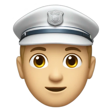 Polizist mit Knüppel sticker