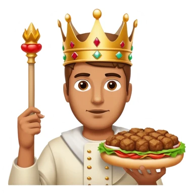Kebab king sticker