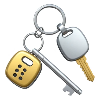 chiavi di una macchina  sticker