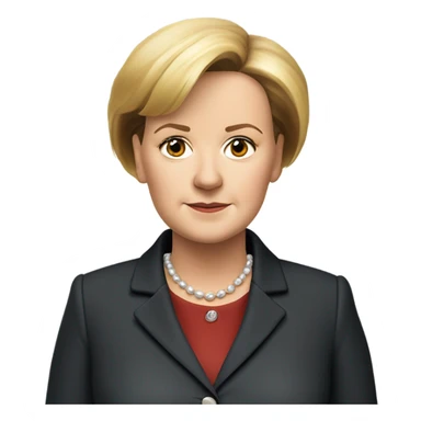 angela merkel sticker