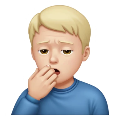 coughing sticker