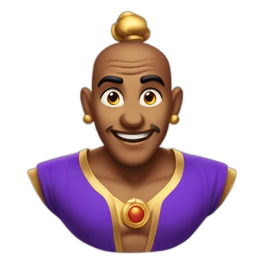 genie from aladdin sticker