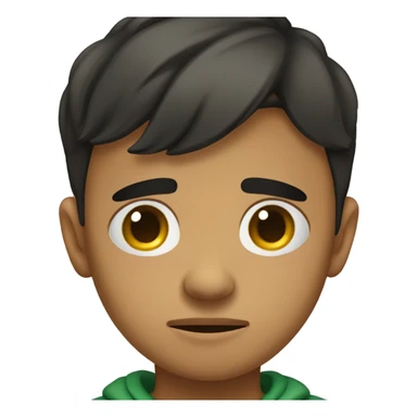 Mexican sad boy crying sticker