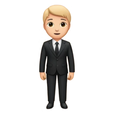 presenter on theater wooden stage, whole body sticker