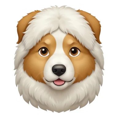 pyrenees mountain dog white sticker