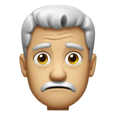 Annoyed rolling eyes emoji mad  sticker