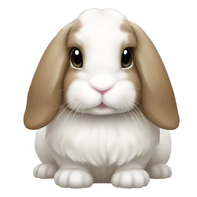 Lop bunny sticker