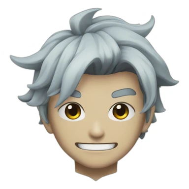 Muzan from demon slayer anime sticker