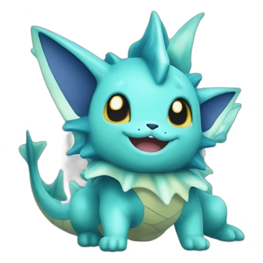 Vaporeon Pokemon sticker