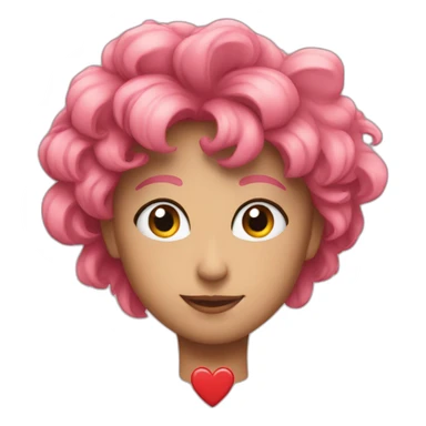 Coeur dans les bras sticker