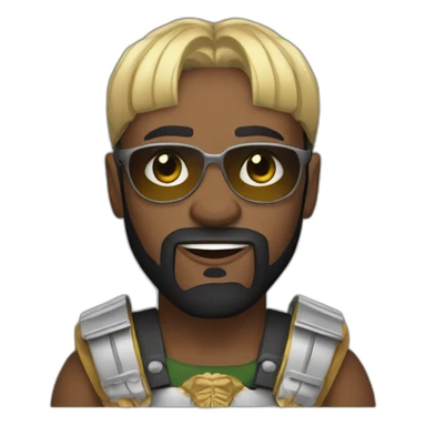 Fally ipupa-aigle-warrior sticker