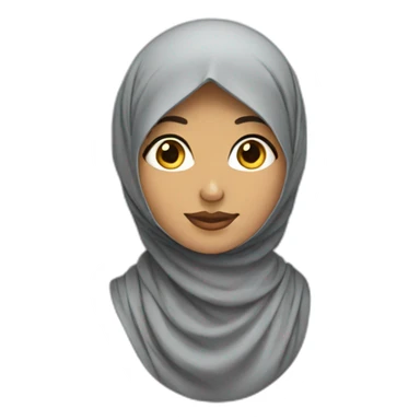 Hijab sticker