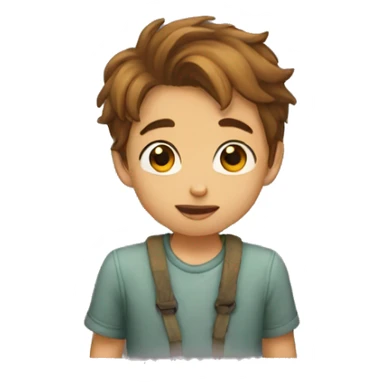 A boy who kisses a boy sticker