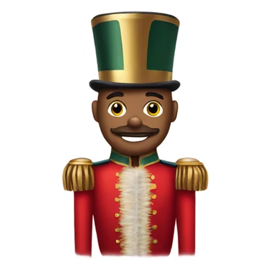 Christmas nutcracker sticker