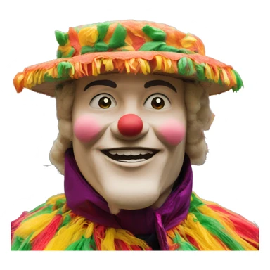 a traditional fastnacht parade sticker