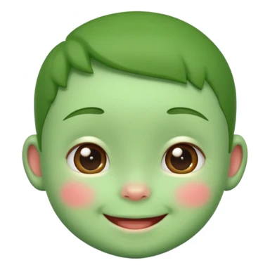 Hulk baby face sticker