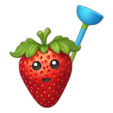 Un diabolo fraise sticker