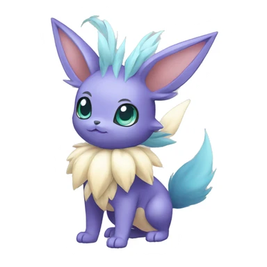 Kawaii Eeveelution-Cute-Pokémon-fusion full body sticker