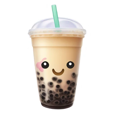 Bubble tea drink sticker