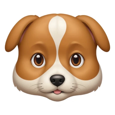 Perro con cuidado amor  sticker