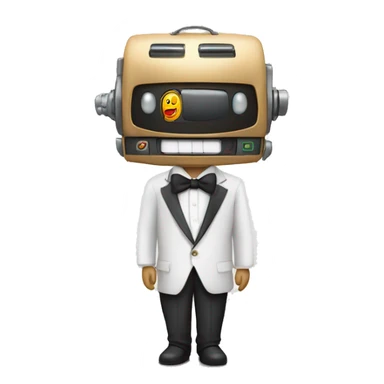 A rotomartillo marrying a voice-over machine sticker