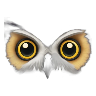 Hibou magique sticker