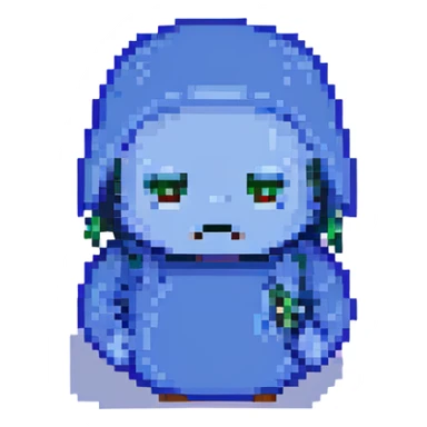 Blue screen of death with tiny ":(" face sticker