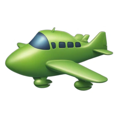 half frog half airplane sticker
