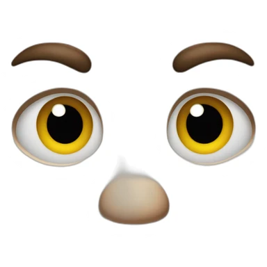 not happy face sticker