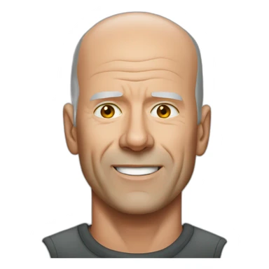 bruce willis sticker