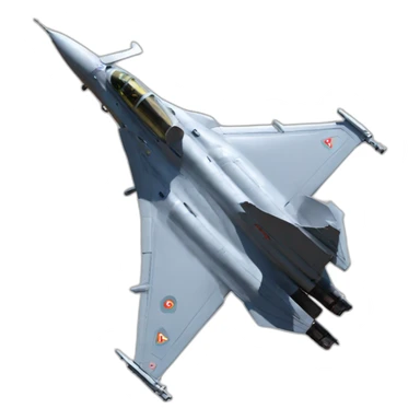 Rafale with post-combustion sticker